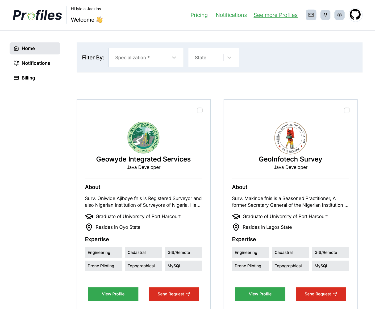 ecommerce prototype image